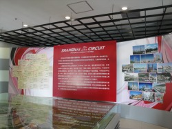上海国際サーキット模型室展示